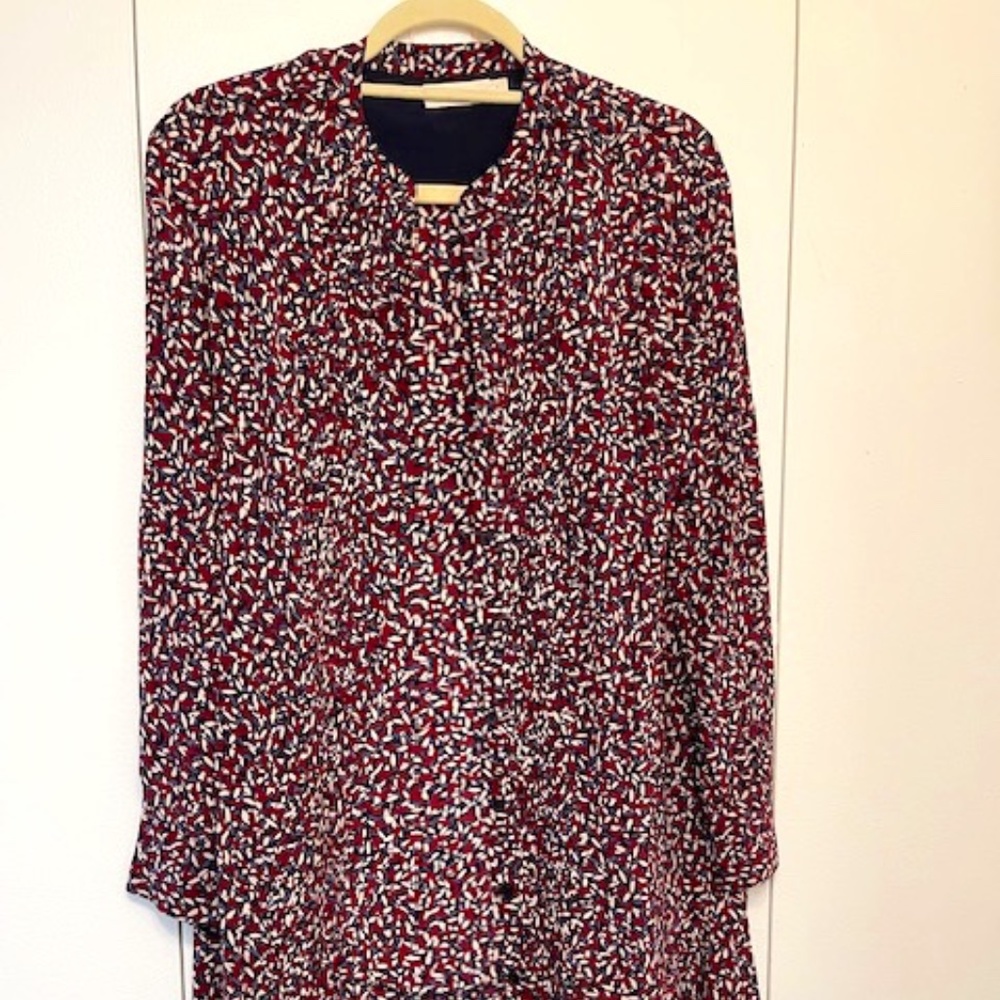 Tory Burch Patterned Pinafore Dress